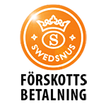 25 kr i Rabatt med Swedsnus Förskottsbetalning