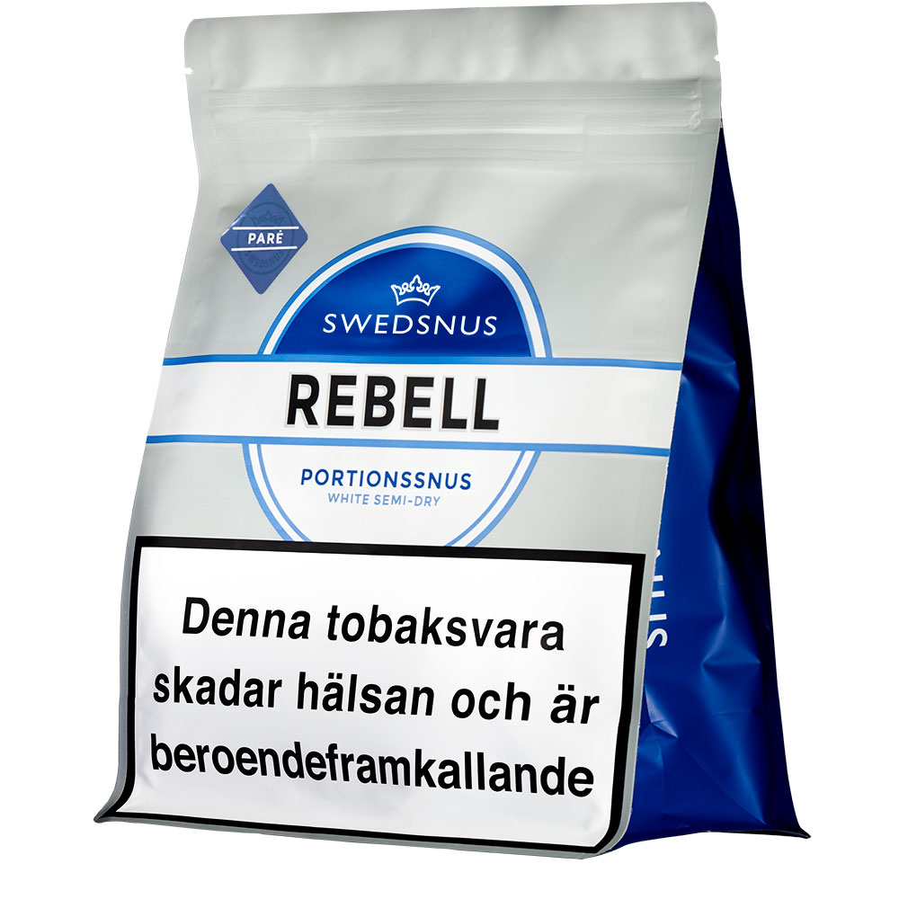 Rebell Paré 1000 Portionssnus Påse